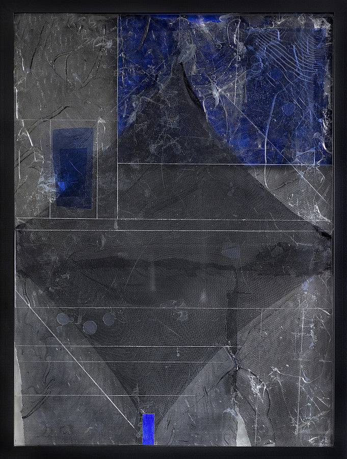 Steel/Glass 30 (Screen/Void) 2015 - 36 x 48 inches