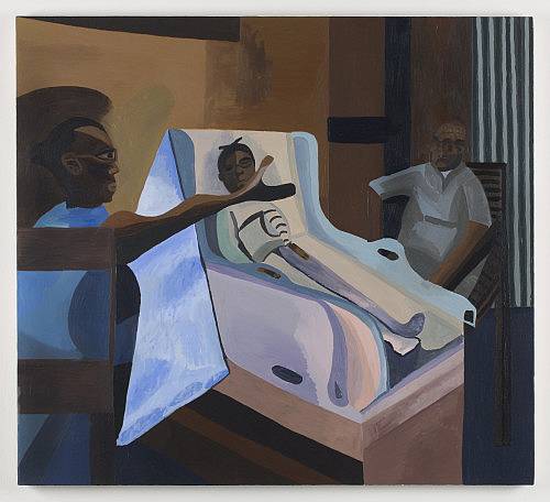 The Hospital 2015, acrylic on canvas