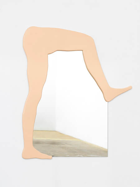 Untitled (bent legs mirror)