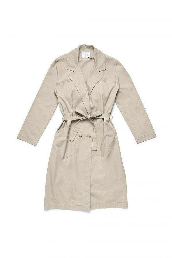 Khaki Slims Trench