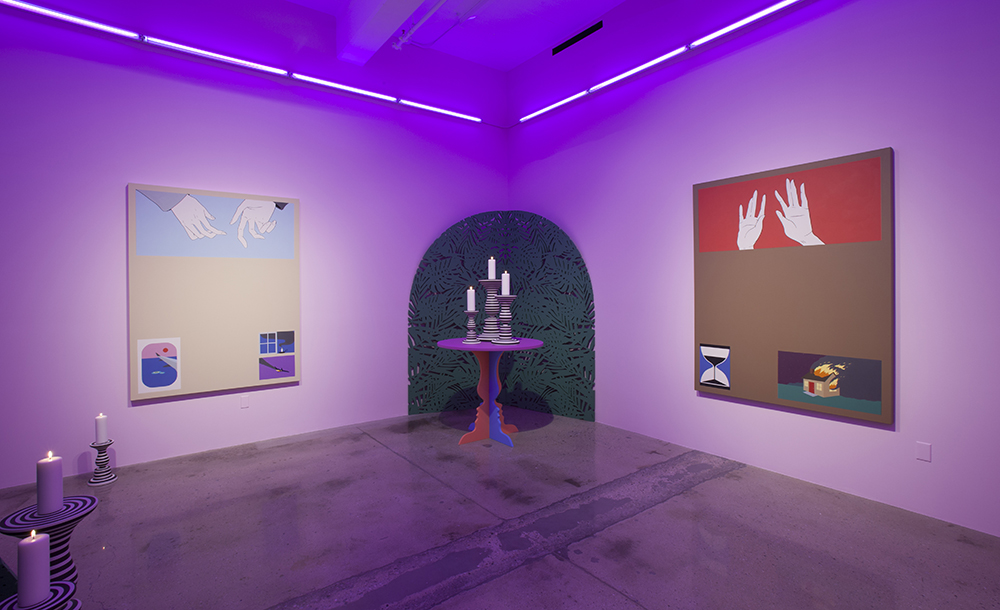 Soothsayer, installation view at Steve Turner, Los Angeles. 2016. Image courtesy of Steve Turner, Los Angeles.